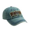 Retro Denim Ripped Baseball Cap Men and Women Show Their Faces Small Casual Embroidered Peaked Cap Sun Hat