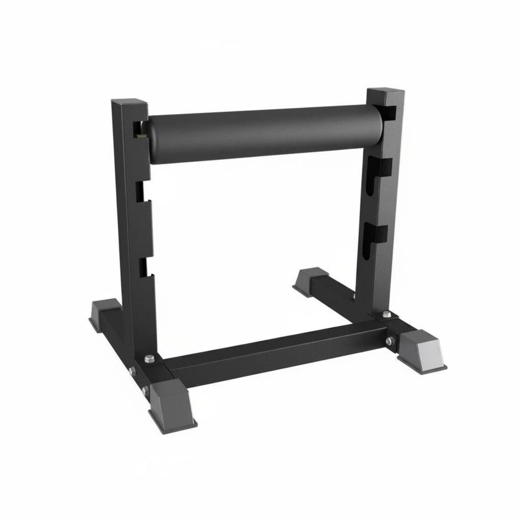 Bulgarian Split Squat Rack Stable Base Single Leg Roller Adjustable Height Fitness Equipment