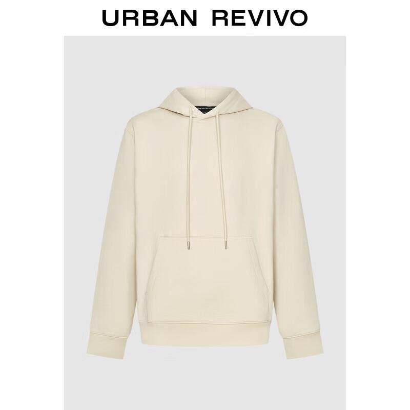 

UR Men s Drawstring Hooded Cotton Sweatshirt M