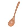 Japanese Style Wooden Soup Spoon With Long Handle Kitchen Utensil Practical Tableware For Home Dining Outdoor Use