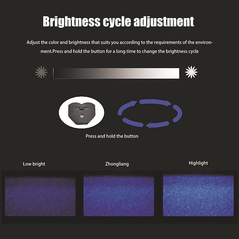 Mini Car Light Type-C Led Ambient Night Light Decorative Neon Lamp Auto Interior Atmosphere Emergency Light