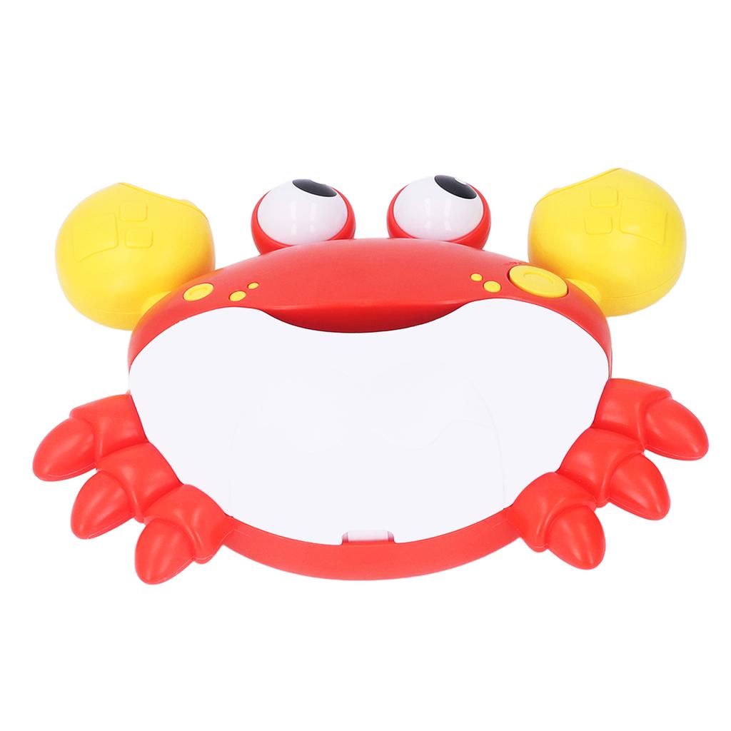 Dancing Crab Bubble Machine Music Electronic Crab Bubble Blower for Children Kids Washroom