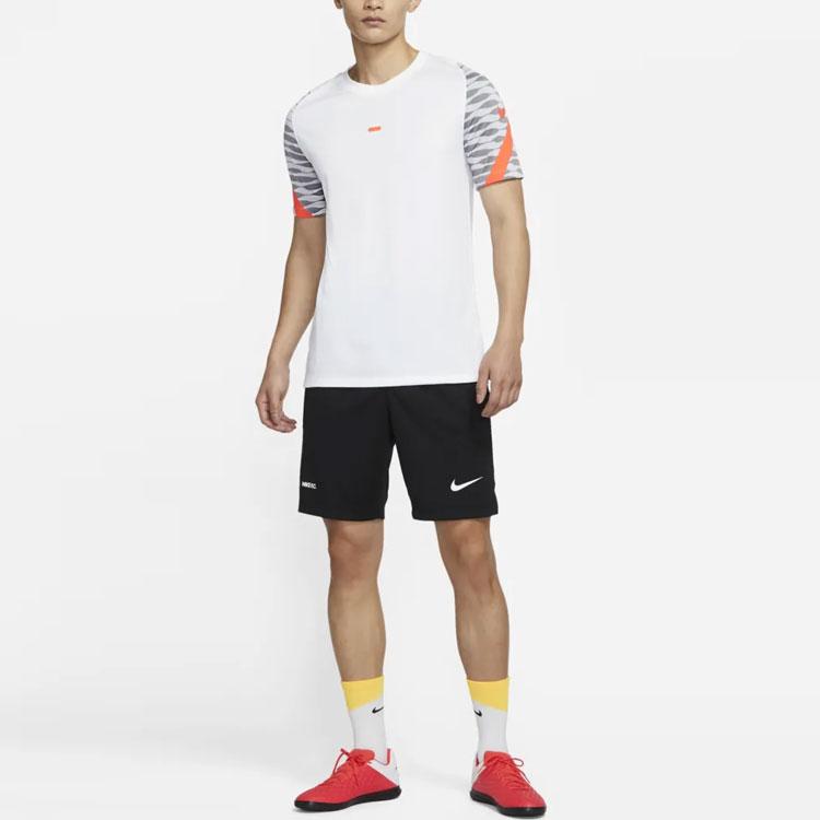 Nike Quick Dry Fabric Logo Print Shorts Men Bottoms Black DH9664-010