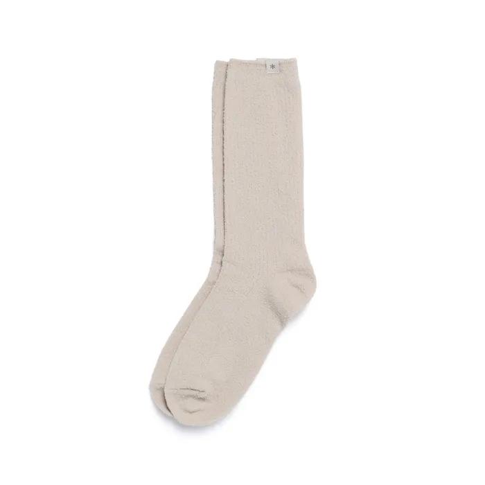 Women's Cozy Long Socks Beige (S26ZWFSO86)