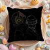COOL DaftS PunkS Cushion Cover Home & Car Multi-Scene Pillow Cover - Reversible, Soft & Durable for Daily Use
