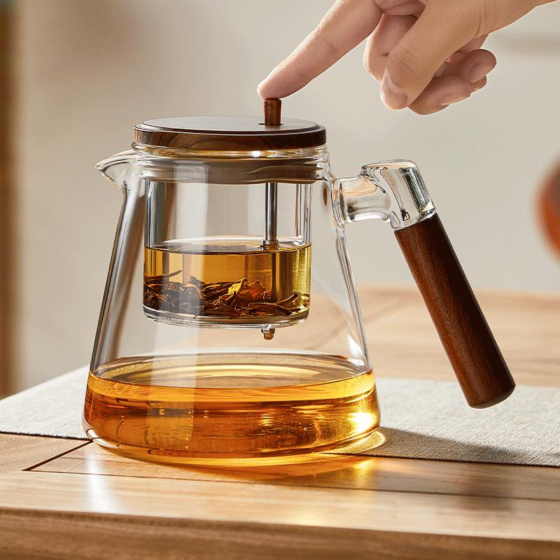 Mingguang Glass Tea Infuser & Separation Pot