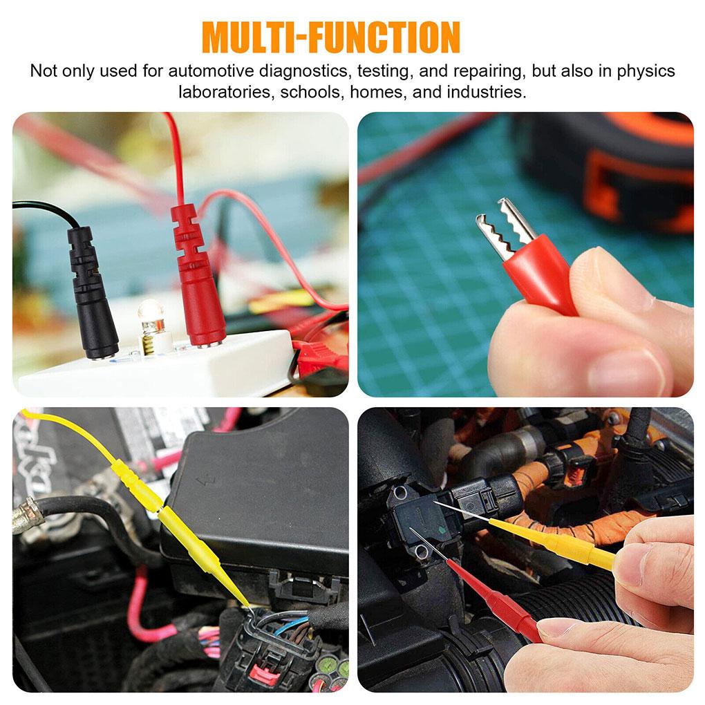 SG Test Tool Reliable Aid Kit And Durable 22Pack Back Probe Kit Versatile Identified Probe Pin Wires