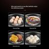 Stainless Steel Egg Steaming Rack Foldable Telescopic Multipurpose For Home Steam Eggs Buns Dumplings