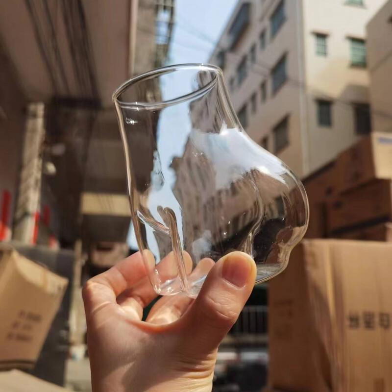 Tasse à Boisson en Verre Borosilicaté Grande Capacité Changqi