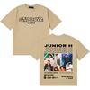 Streetwear Rapper Junior H Sad Boyz 4 Live T Shirt Unisexs Womens Short Sleeve Casual Double Sided Print No Me Importa Nada Y2K Tee