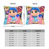 True Rainbows Kingdoms Cartoon Pillowcase Polyester Cushion Cover Decorations  Throw Pillow Case Cover Home Zippered 45X45cm