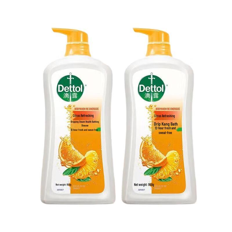 

Dettol Citrus Refreshing Shower Gel Twin Pack