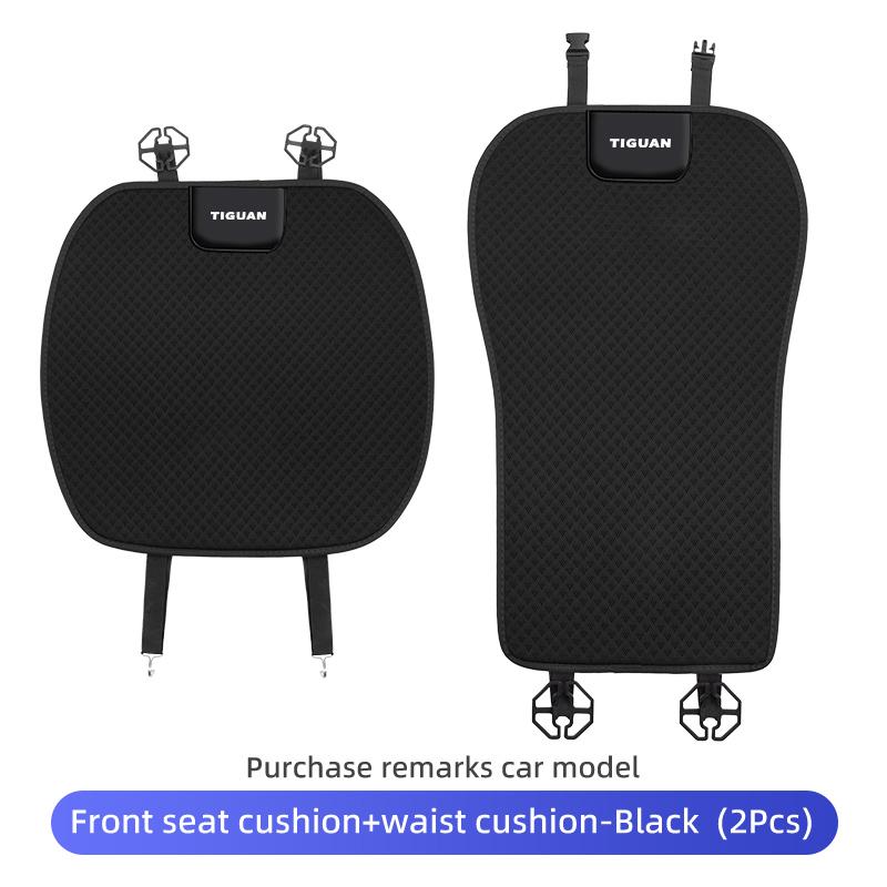 TMBCU1 For Volkswagen VW Ice Silk Car Seat Cushion Back Rear Front Non-Slip Cool Pad Golf Jetta Passat mk4 mk5 mk6 CC B5 B6 B7 Golf