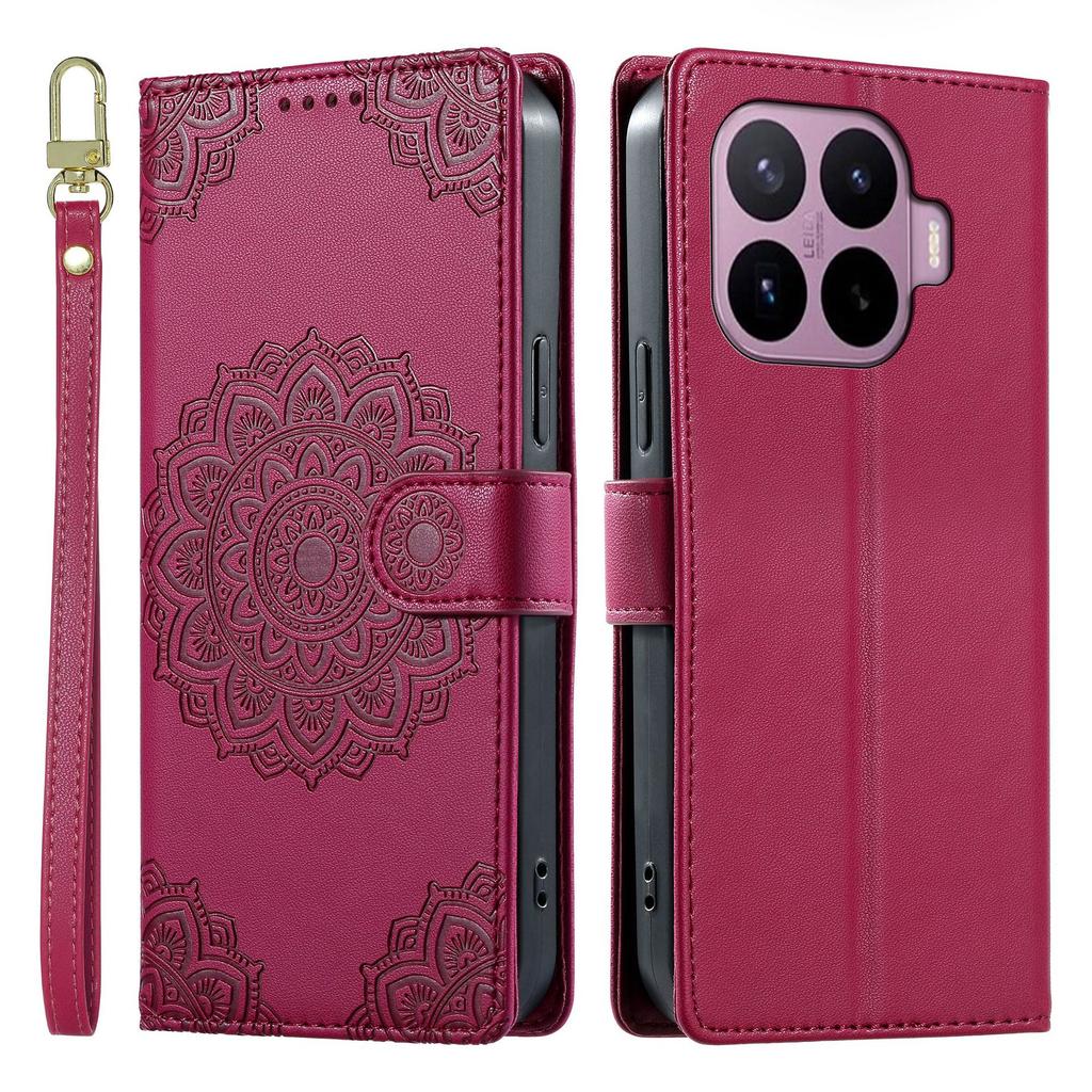 Applicable OPPO REALME C100 4G Mandala Embossed Wallet Mobile Phone Case RENO 16 PRO
