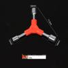 Three-Point External Hex Tool for Bicycle and Household Repairs