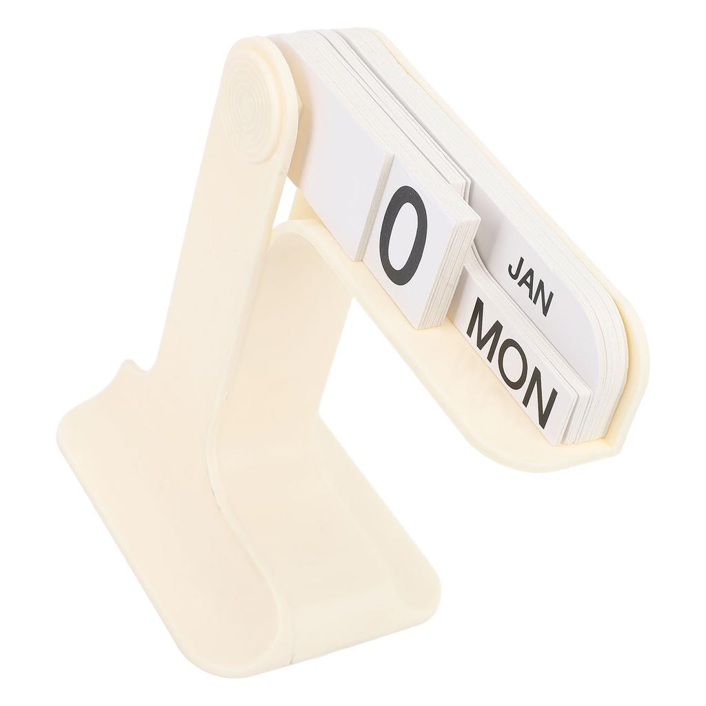 Flipping Simple Calendar Desktop Decoration Stress Relief Ornament Month Date and Day Boards Flip