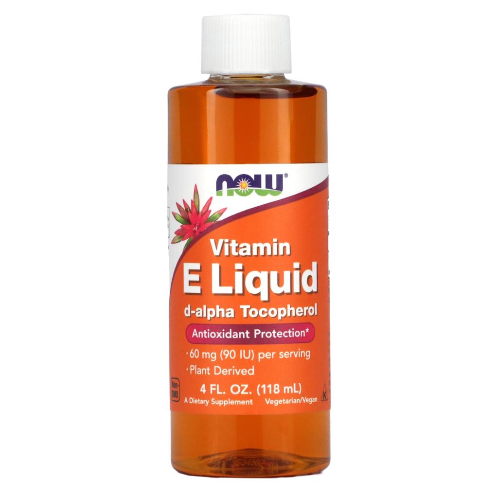 Now Foods Natural-E Liquid, 4 Fl Oz (120 Ml)