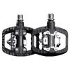 Rockbros Bicycle Binding Flat Cleats Nylon Road MTB Pedals, Single-Sided Pedals, SPD-SL Compatible, Included, Fiber, 9/16", Bike,