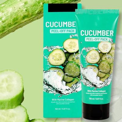 [OFL2P3RT] Green Tea Centella Asiatica Extract Moisture-Filled Skin Peel-Off Pack Cucumber (12133201)