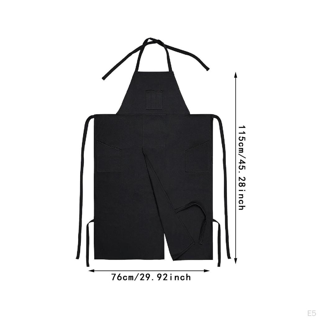 Pottery Apron Artist Painting Simple Sturdy Multipurpose Long Split Leg for Ceramic Sculpture