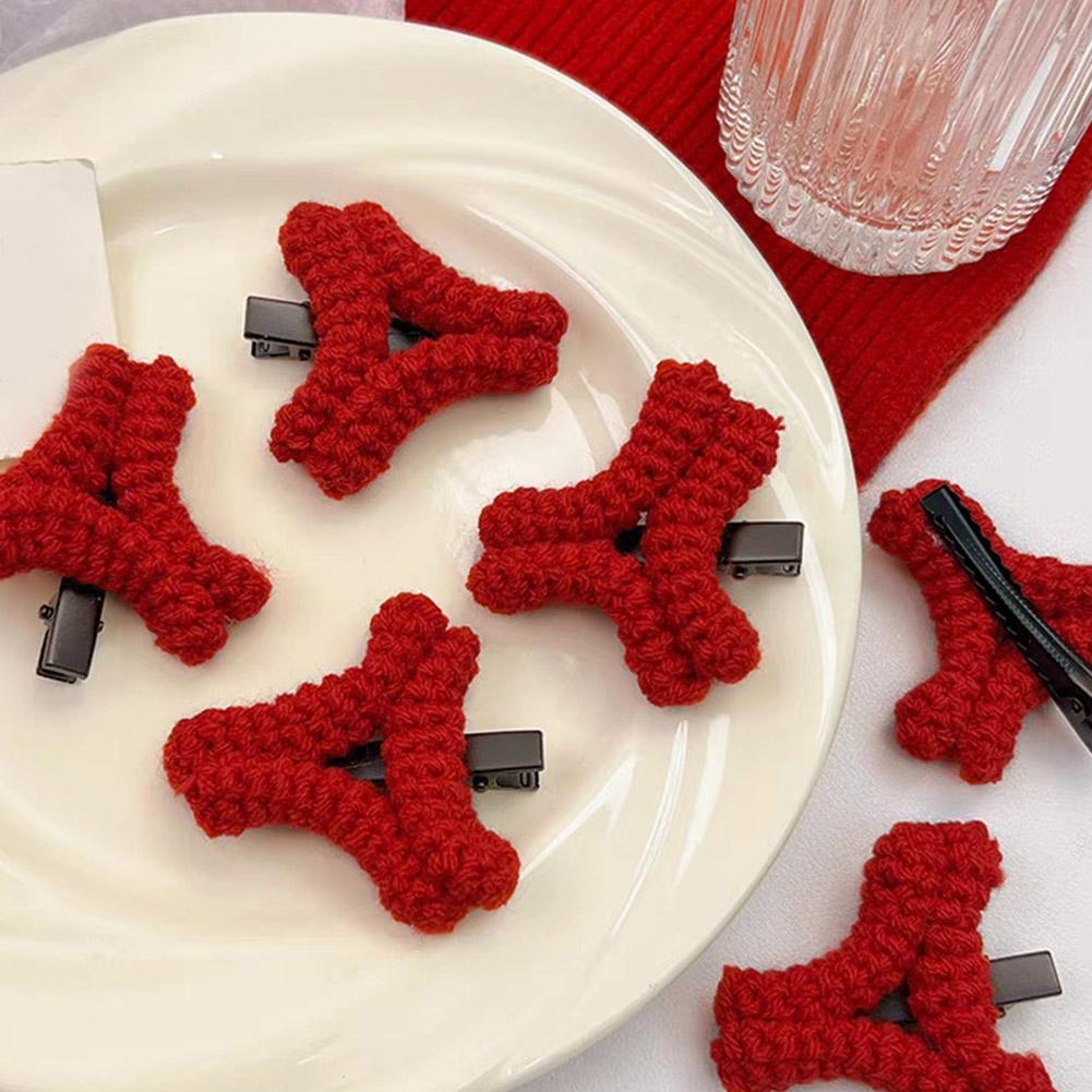 Pinzas para el cabello hechas a mano con diseño de expresión para mujeres y niñas, con un lado creativo y enfadado, regalos para el cabello Versati D3V8