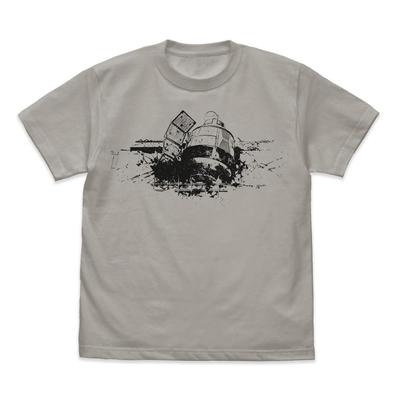 LIGHT GRAY L [Cospa] T-shirt