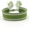 Ethnic Style Woven Bracelet with Embroidered Tassels - D Family DIY Promotion Wristband