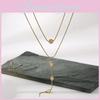 Elegant Star And Pearl Tassel Pendant Necklace For Women In Stylish Alloy Design