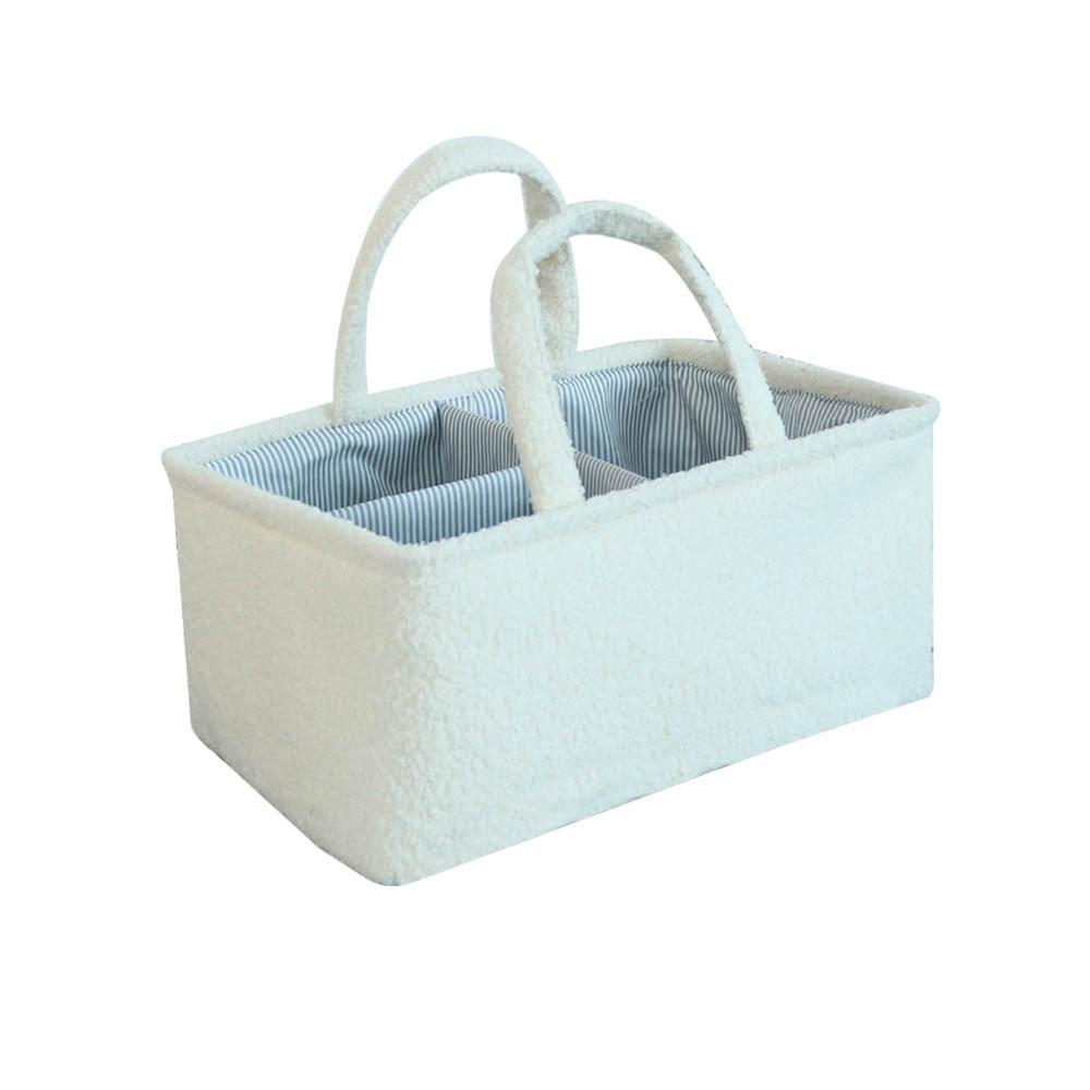 Felt Baby Diaper Caddy Organizer Bag Baby Diaper Bag Baby Shower Gift Nursery Storage Basket