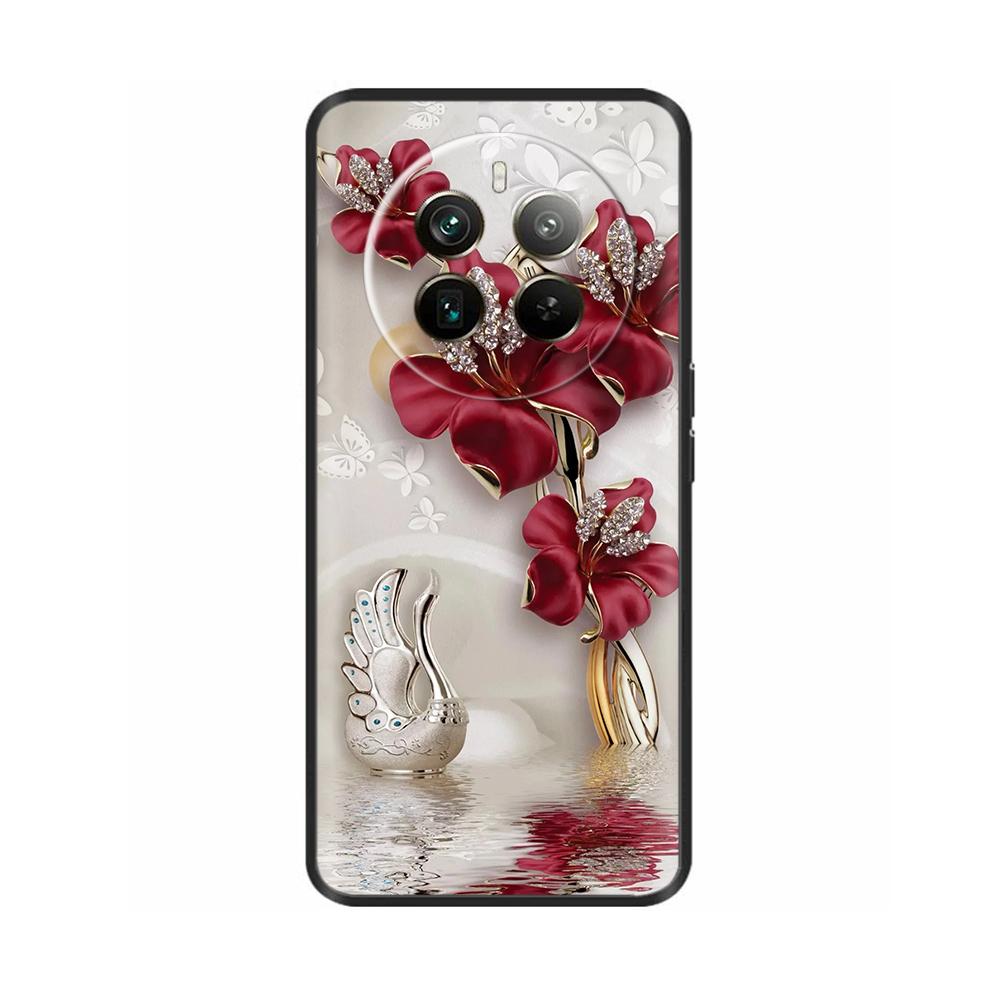 Custodia Cartoon Per Telefono Realme 12 Cover Posteriore In Silicone Liquido Morbido Per Realme 12 Pro Plus 5G Custodie Realme12X