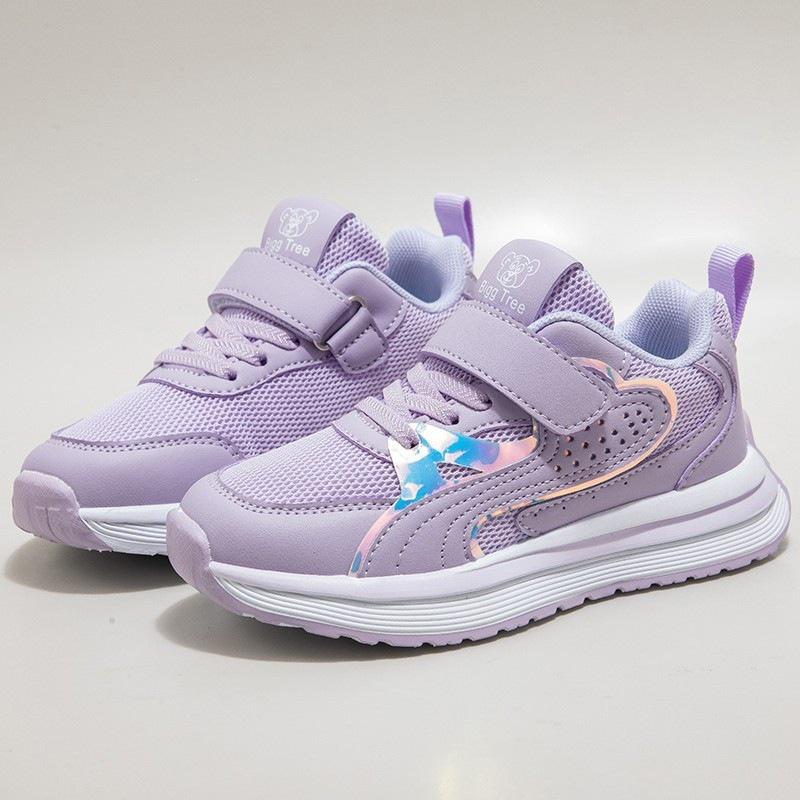Kids' Breathable Mesh Running Shoes - Spring/Autumn : Stylish Girls' and Boys' Versatile Casual Sneakers