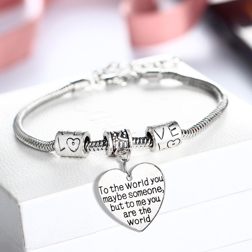 Bracciale in Lega Familiare Inciso per Parentela
