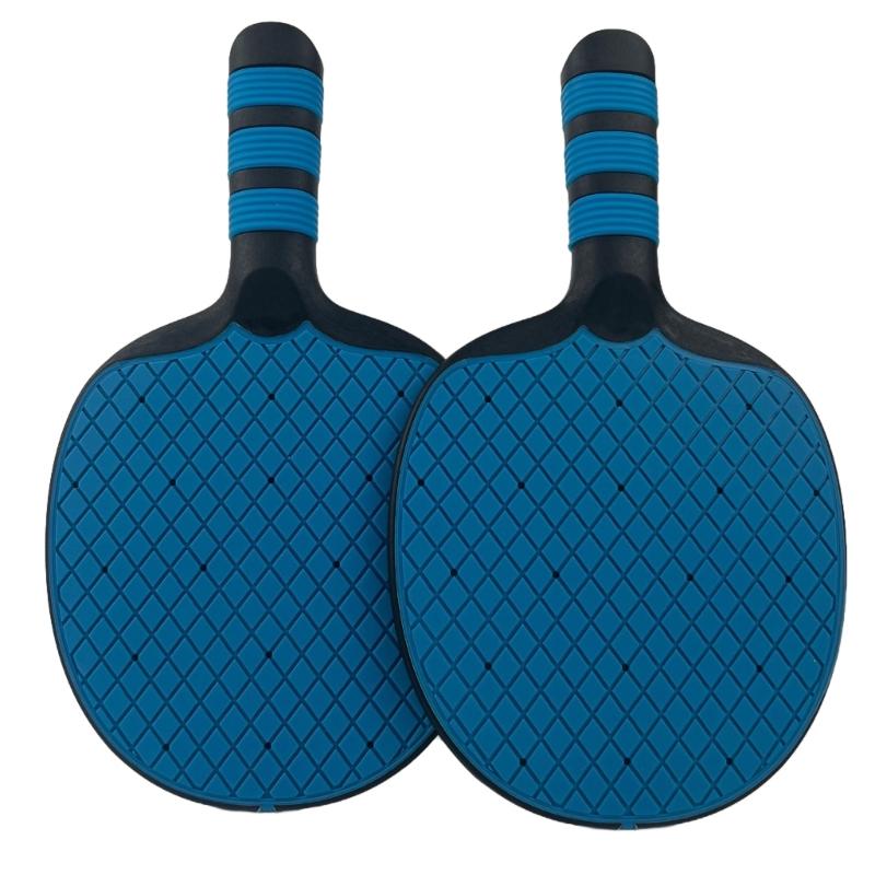 1 Par Equipo de Tenis de Mesa de Goma para Principiantes Set de Paletas de Pingpong Bate de Tenis de Mesa Set de Raquetas de Tenis de Mesa