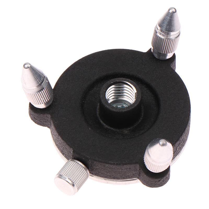 Aluminum Alloy Bracket Base Adjustment Tripod Stand Rotatable Laser Level Lifting Platform Bracket Laser Leveling Lift Stand
