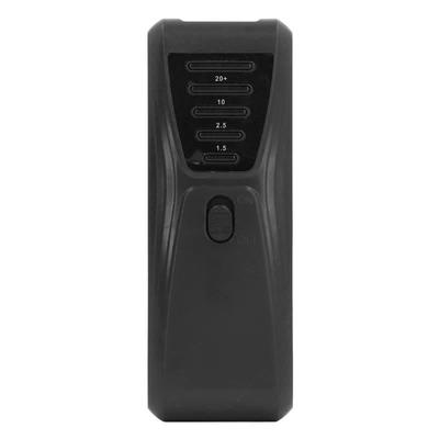 Magnetic Field Detector 5 Colorful LED Indicators Electromagnetic Field Radiation Tester EMF Meter Black