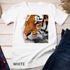 Tiger Shirt For Men Woman Tiger Aesthetic Tee Tiger's Head Unisex T-shirt