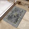 Bathroom Rugs Soft Diatomaceous Earth Floor Mat Super Absorbent Toilet Carpet Door Foot Mats Bath Non-slip Rubber Shower Rug Pad