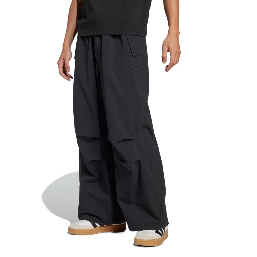 adidas Originals Premium Essentials Comfortable Soft Loose Casual Pants Men Bottoms Black JD2111
