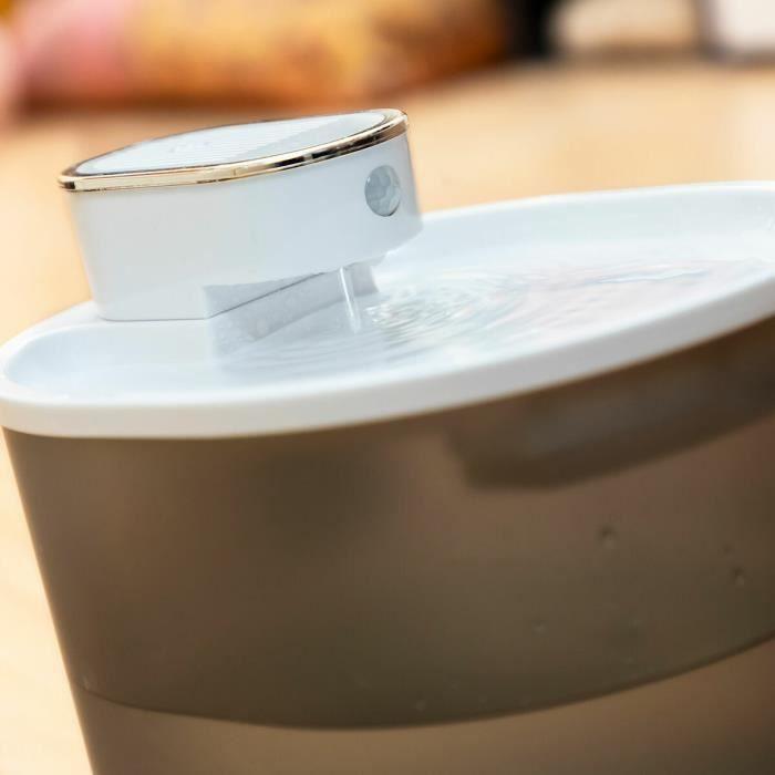 Fontaine Pour Chats - InnovaGoods - Rechargeable - 3 L - Silencieuse - Détecteur De Mouvement
