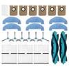 Retail Replacement Parts Set Of 26PCS For Cecotec Conga 7690 Immortal Max Vacuum Cleaner-Main Brush, Side Brush, HEPA Filter, Mo