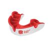 Opro Silver Rugby League Mouthguard White/Red