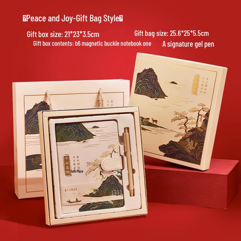 A Thousand Li of Rivers and Mountains Notebook Set: Chinese Style Journal Inspired by the Forbidden City