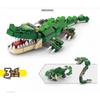 Creator 3em1 Crocodilo 31121 Brinquedo de Construção Apresentando Brinquedos de Animais Selvagens (194 Peças)