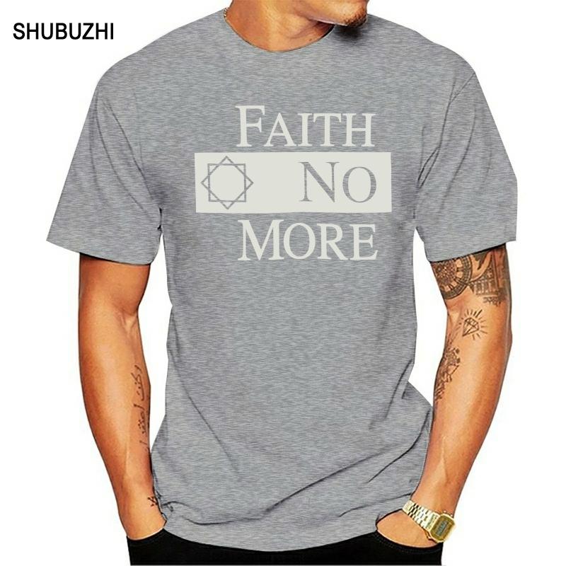Faith No More Men's Classic Logo Red Slim Fit T-shirt Small Red Rockabilia Shubuzhi New Arrival Men T Shirt New