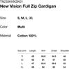 Thisisneverthat New Vision Full Zip Cardigan Multi