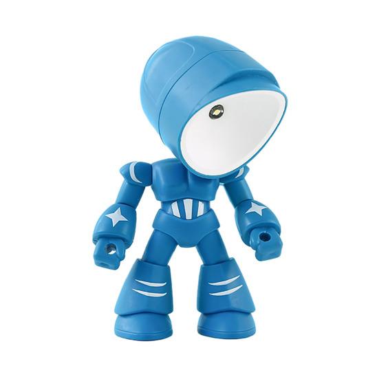 Bewegliches Roboter-Nachtlicht LED Flexibler Arm Kabellos Tragbar Deko Schreibtischlampe mit für Büro