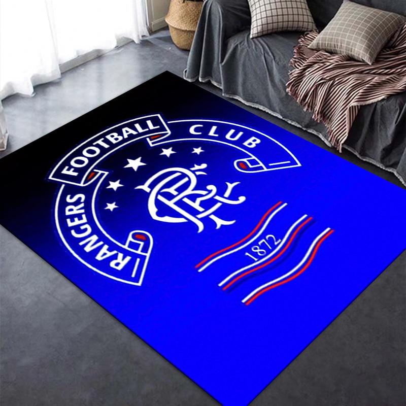 2025 New Rangers F.C Carpet Rug for Living Room Bedroom Home Sofa Decoration,Kids Play Non-slip Floor Mat126