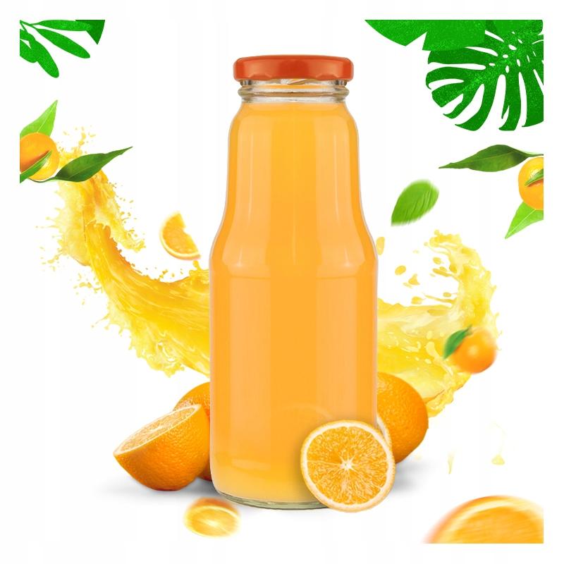 Butelka Fruit Na Sok Soczek Syrop 300Ml + Wieczko Na Wode Soki Przetwory
