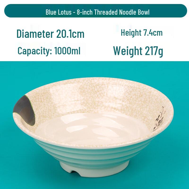

A3 Thickened Melamine Noodle & Soup Bowl