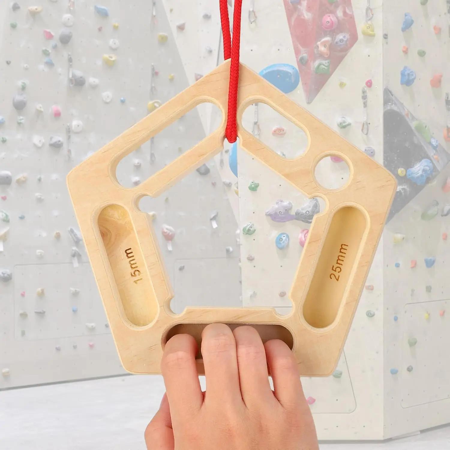

Professional Rock Climbing Hangboard Finger Strengthener Portable Training Equipment for Fingerboard Pull Ups&Grip Arm Strength
